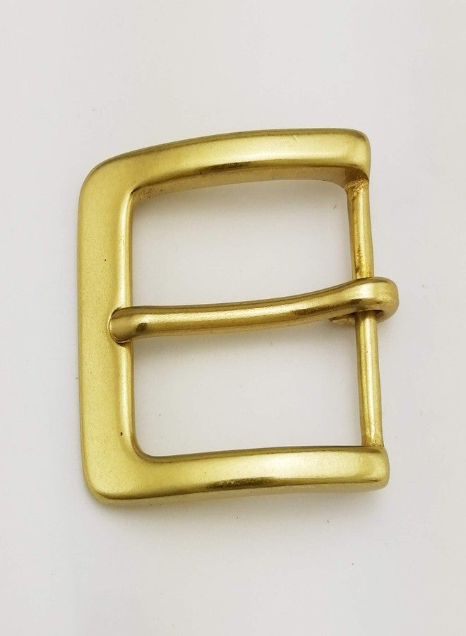 LAXPICOL 1.5"(38mm) Heavy Duty Solid Brass Single Prong Square Belt Buckle - Image 4