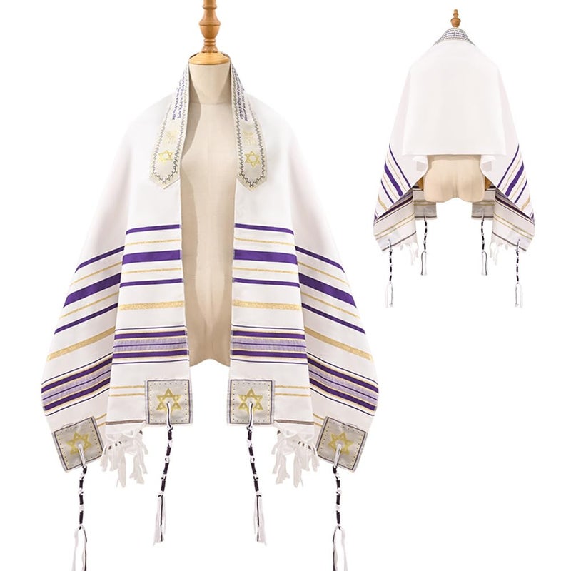 Rooherd tallit lady (1, NEW-purple) - Image 2