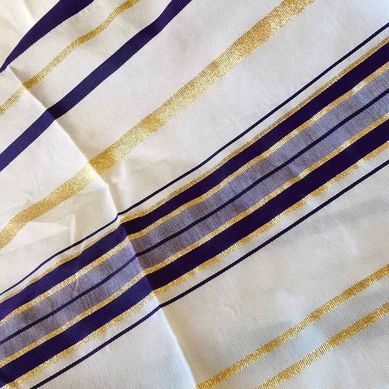 Rooherd tallit lady (1, NEW-purple) - Image 5