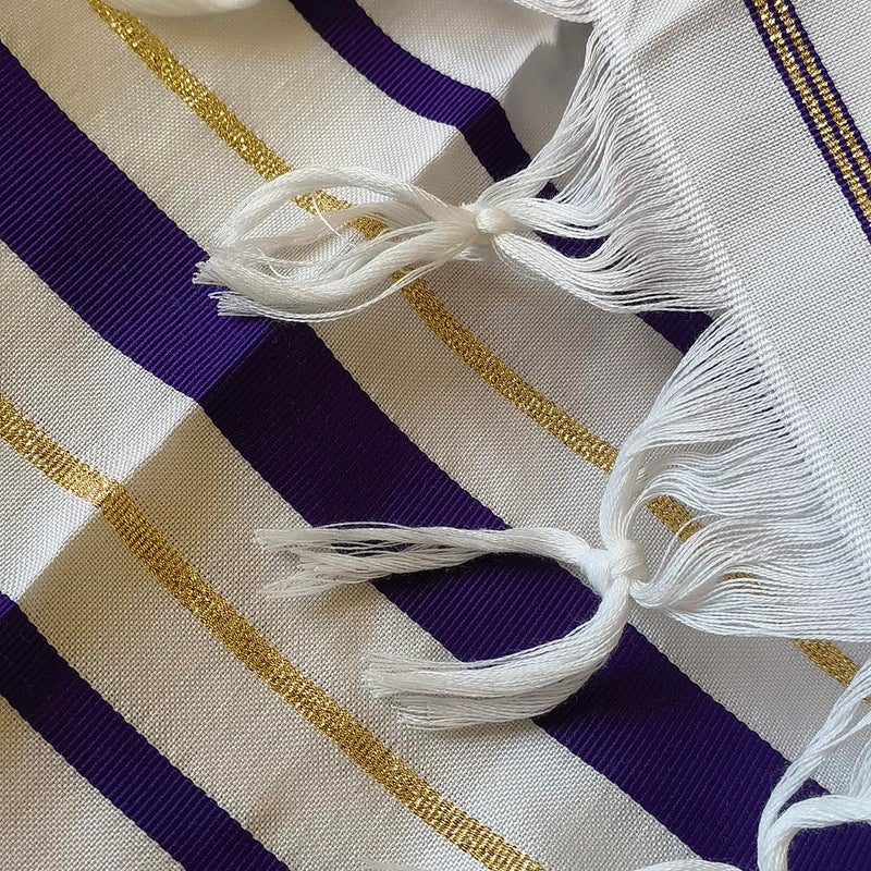 Rooherd tallit lady (1, NEW-purple) - Image 4