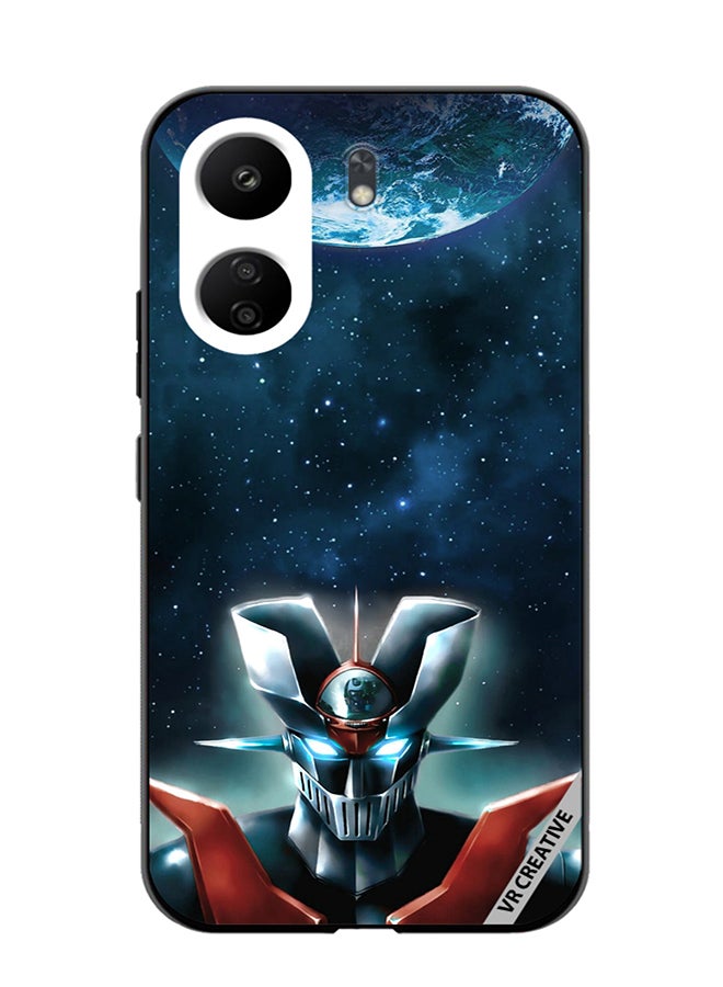 VR CREATIVE Protective Case Cover For Xiaomi Redmi 13C Mazinger Z Design Multicolour - Image 1