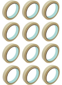 12 Pieces - Buy Less, Pay More - Strong Masking Tape 18 Mm. 40 Meters - pzsku/ZB17F9692F7C818C6D851Z/45/_/1728635389/3c1851f1-fbf3-49da-9cc9-ec7d15ceb790