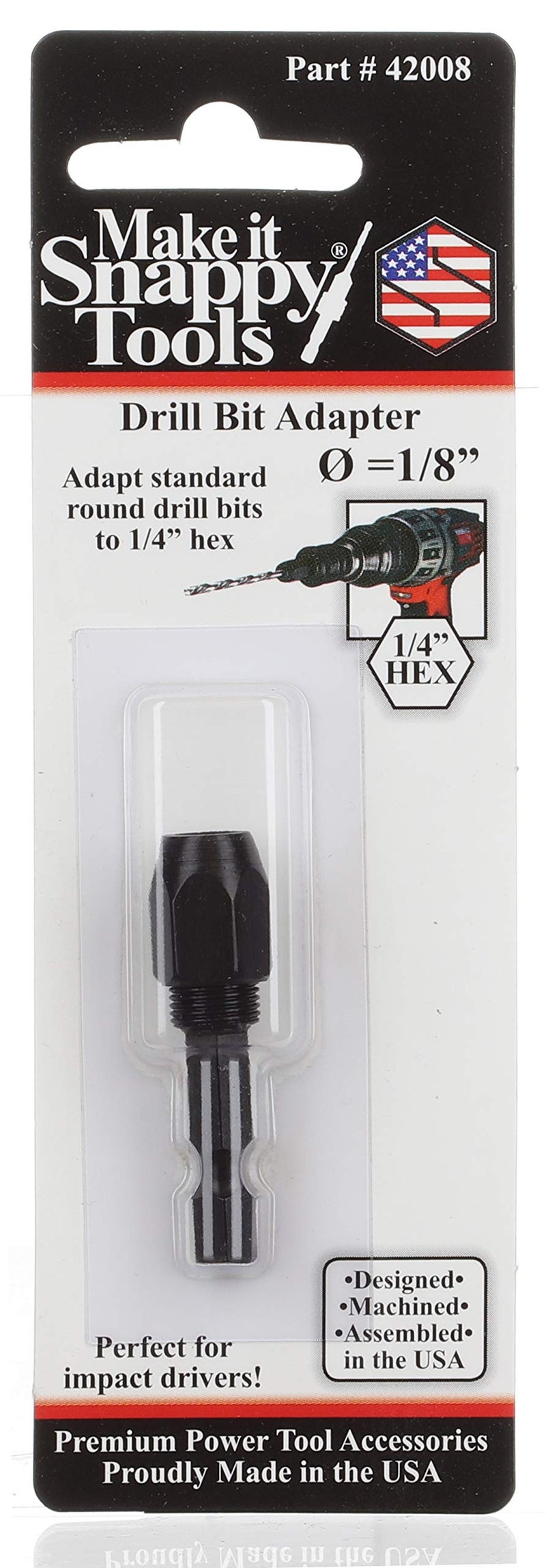 Make it Snappy Tools 1/8 Inch Quick Change Drill Bit Adapter #42008 - Image 4