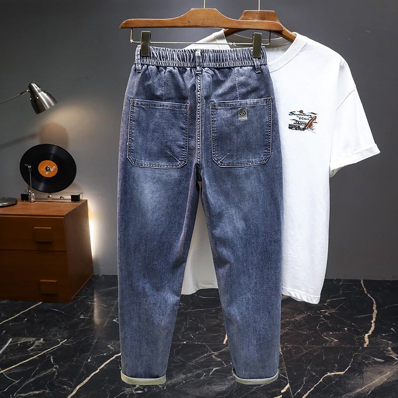 Unisex Casual Daily Denim Jeans - Image 1