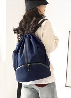 Generic Dry Wet Separation Drawstring Pocket Basketball Backpack Swimming Bag Sports Backpack Design for Gym Travel Outdoor Activities  - Image 3