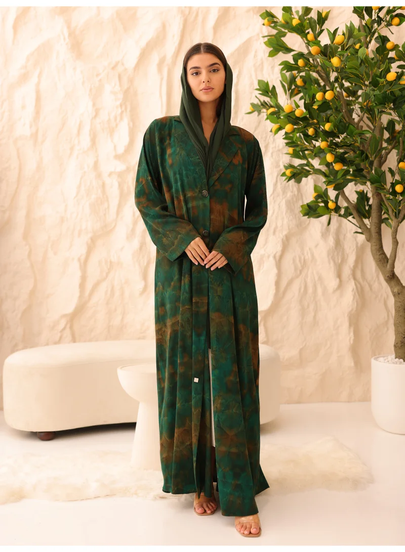 Forest Gem Luxe Abaya
