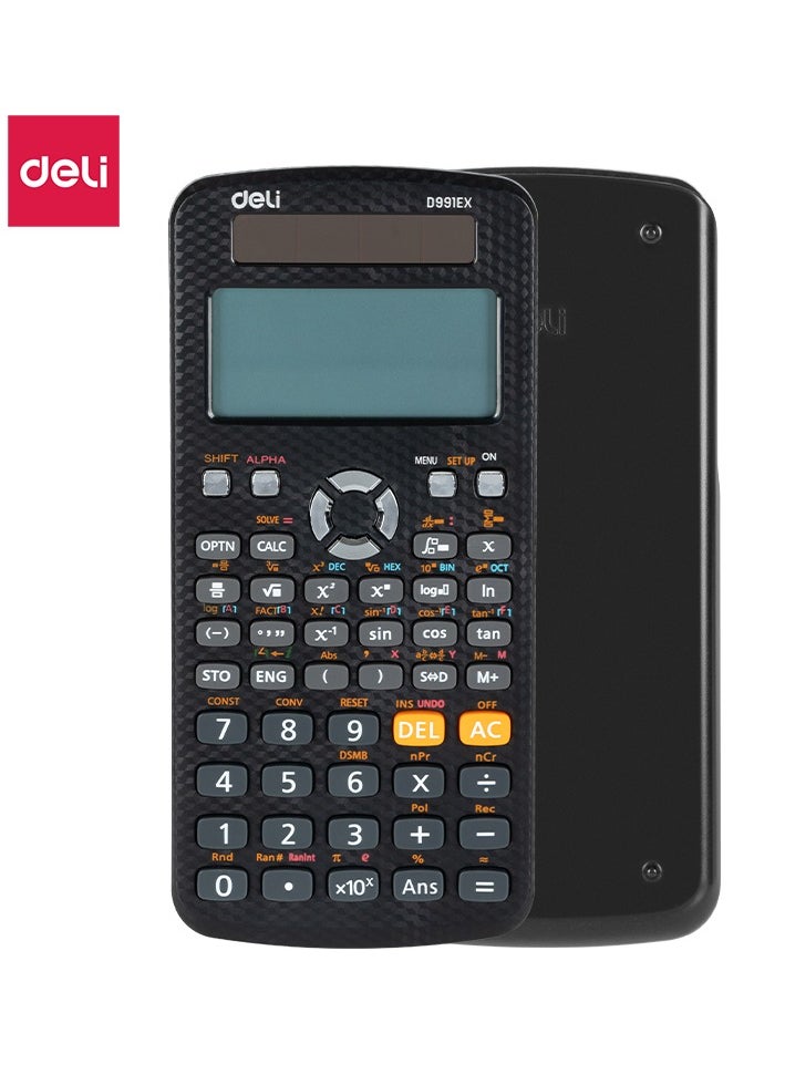 Deli SCIENTIFIC CALCULATOR, 552F-BK  - Image 1