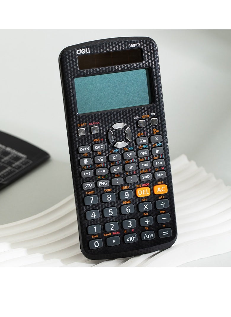 Deli - SCIENTIFIC CALCULATOR, 552F-BK - Image 1