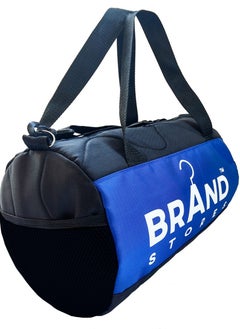 Generic Brand Stores Canvas Gym Bag-Brand Stores - Navy & Black  - Image 1