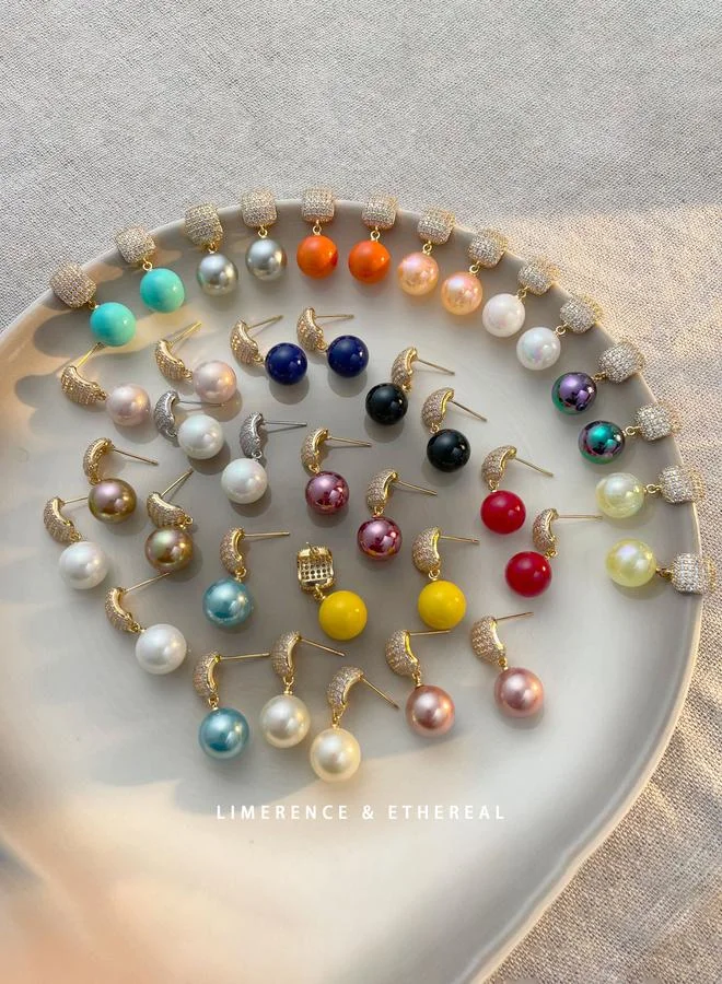 Take Two Pearl Drop Earrings