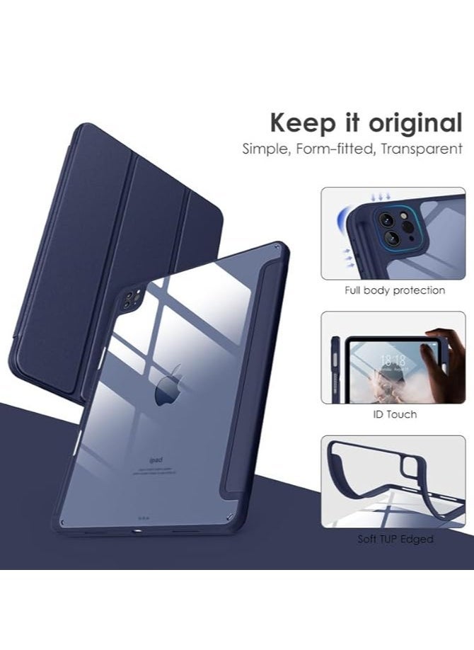 Raxoom 2024 iPad Pro 13 Inch (7th Gen) Case with Tempered Screen Protector â€“ Slim Trifold Stand, Magnetic Attachment - Image 2