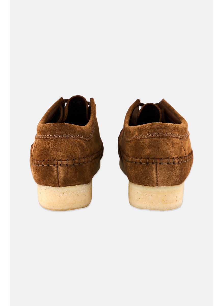 clarks Men Weaver Lace Up Casual Shoes, Brown  - Image 2