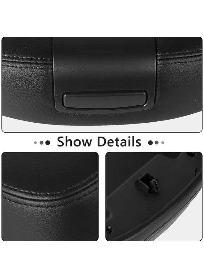 Black Replacement Center Console Lid For Chevy Silverado GMC Sierra 2007-2014 - Image 4