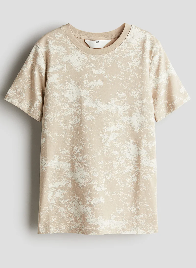 H&M Printed Cotton T-Shirt