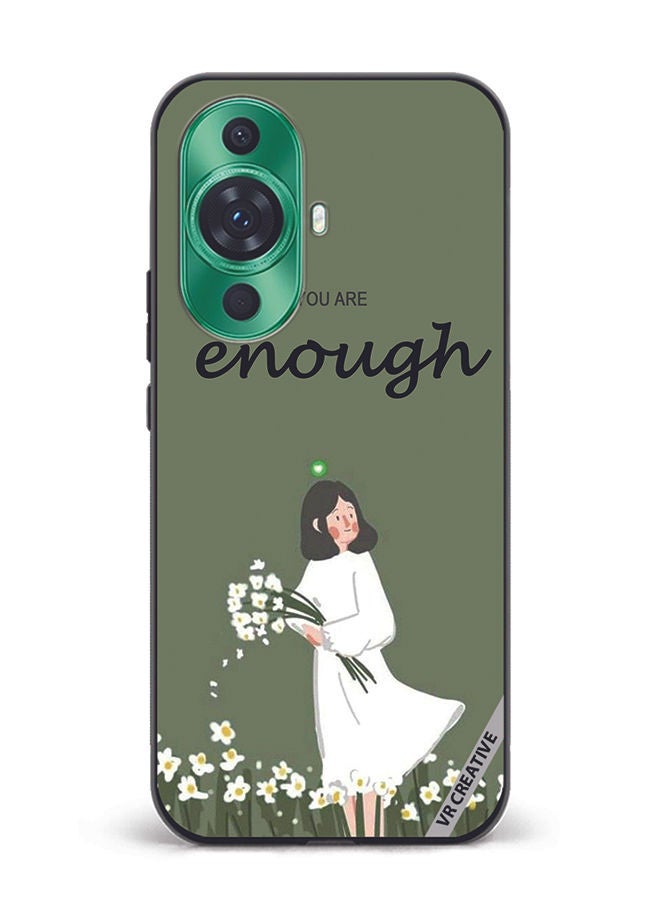 VR CREATIVE Protective Case Cover For Huawei nova 11 Pro You Are Enough Design Multicolour - Image 1