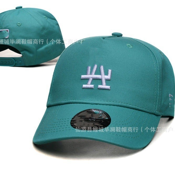 Baseball Dodgers Cap For Men And Women, Fashionable Baseball Cap, Outdoor Sun Protection Curved Brim Hard Top Trendy Hat - Image 4