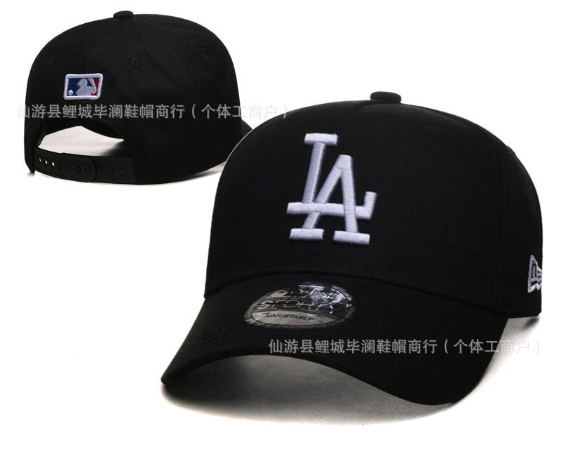 Baseball Dodgers Cap For Men And Women, Fashionable Baseball Cap, Outdoor Sun Protection Curved Brim Hard Top Trendy Hat - Image 1