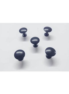 Özsan Plain Matte Black Button (5 Pieces)  - Image 2