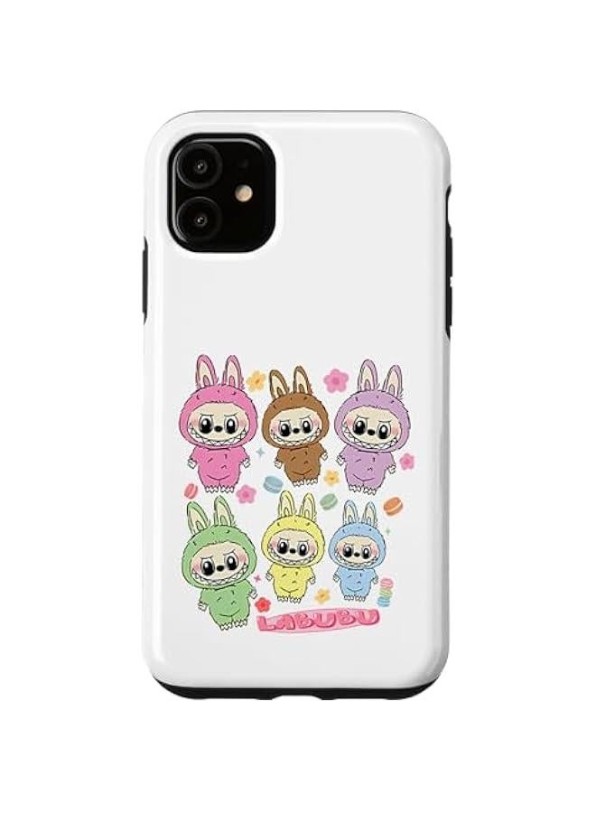Arabest Funny Labubu Lover Cute Labubu The Monsters Women Case for iPhone 11 - Image 1