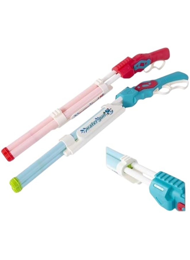 Dual Nozzle Large Water Gun – Strong Jet Power, Green - Image 1