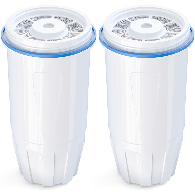 Bogda Upgraded Water Filter Replacement Fit for Zero Pitcher and Dispenser ZR-001 ZR-004 ZP-006 ZR-017, Five-Stage Filter System, Effectively Reducing Lead, Chromium, and Contaminants, 2 Packs, By BOGDA - Image 1