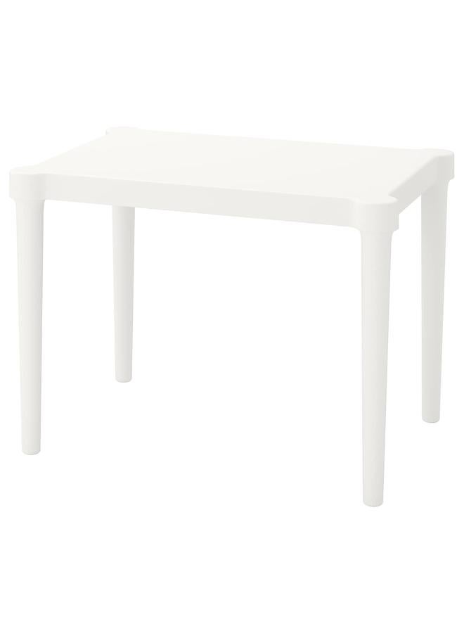 Zaboon Children'S Table, In/Outdoor/White - Image 1