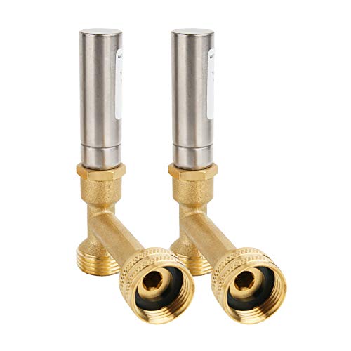 Watflow Water Hammer Arrestor 3/4"GHT Thread, Water Hammer Arrestor Washing Machine, for Toilet 2 Pcs - Image 1