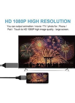 Rock Pow Apple MFi Certified Lightning to HDMI Adapter for Phone to TV Compatible with iPhone 14/13/12/11/X/8/ iPad Sync Screen Connector Directly Connect on HDTV/Monitor/Projector NO Need Power Supply  - Image 5