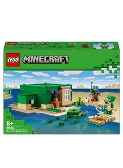 LEGO LEGO Minecraft The Turtle Beach House 21254 Building Blocks Toy Set (234 Pieces)  - Image 5