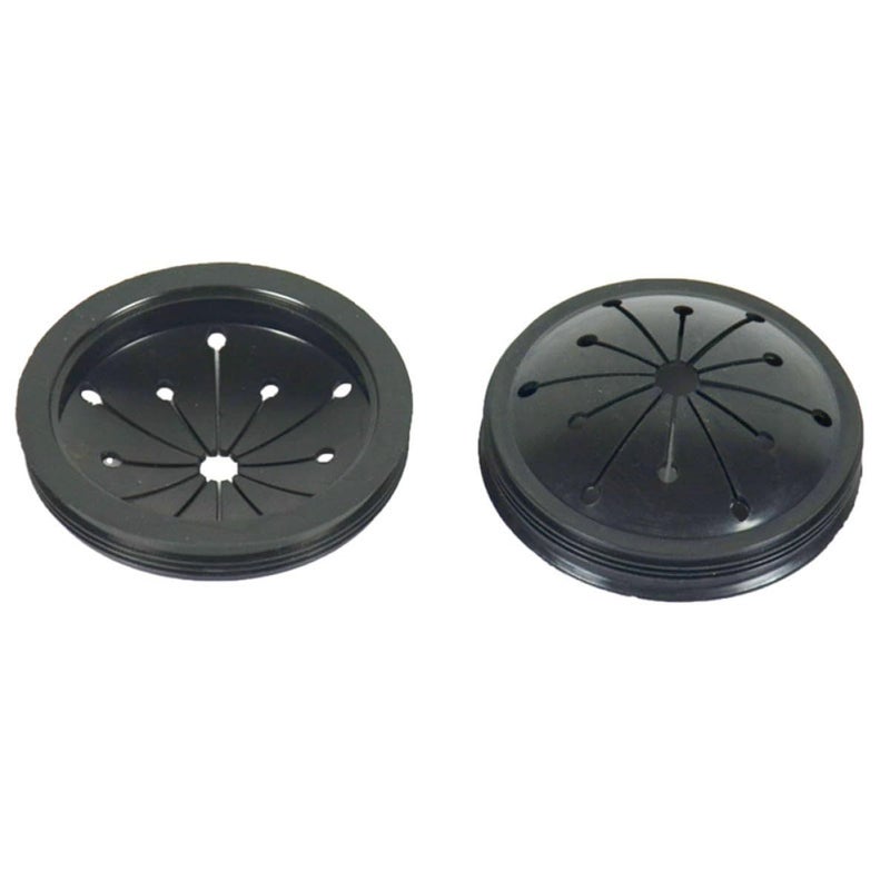 60mm Plastic Waste Disposal Splash Guard Ring with Sink Plug Sink Drain Replacement Accessory - Image 2