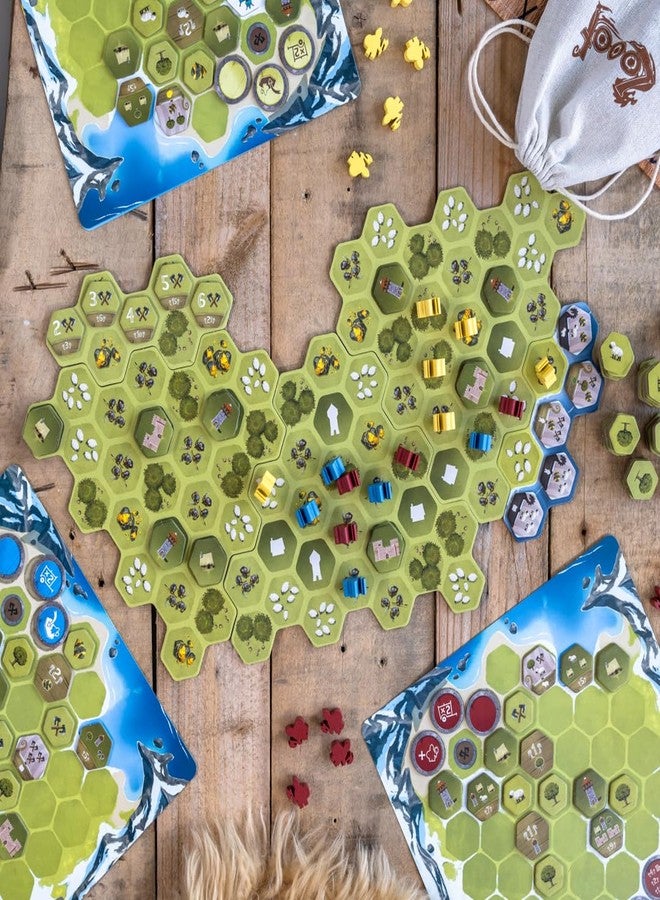 Gigamic لووت - نهب وغزو لتصبح قائد الفايكنج | مرشح لجائزة كينر للعبة لعام 2025 | لعبة استراتيجية غير رسمية لليلة | للأعمار 10+ | من 2 إلى 4 لاعبين | 45 دقيقة - Image 2