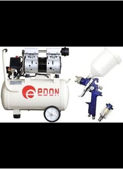 Edon Compressor Silent With PVC Top Tank Spray Gun  - Image 1