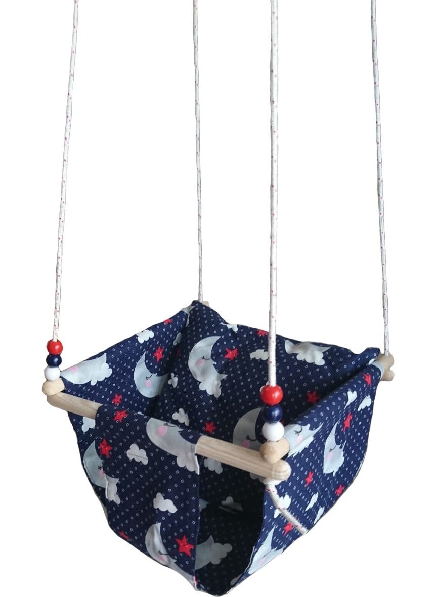 Wooden Baby Ceiling Swing with Cushion - pzsku/ZB18138574717E5FE1379Z/45/_/1730556990/3184256e-ba5e-45f0-836c-8ceed77fc0e6