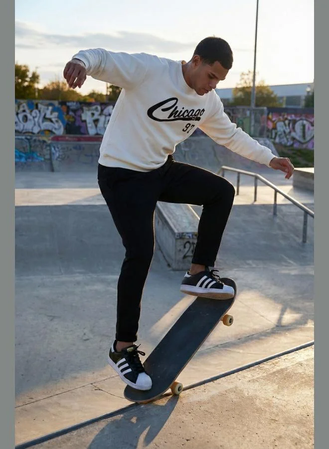 Buratti Cotton Regular Fit Normal Waist Raised Sweatpants Men's TRACKSUIT 5908040