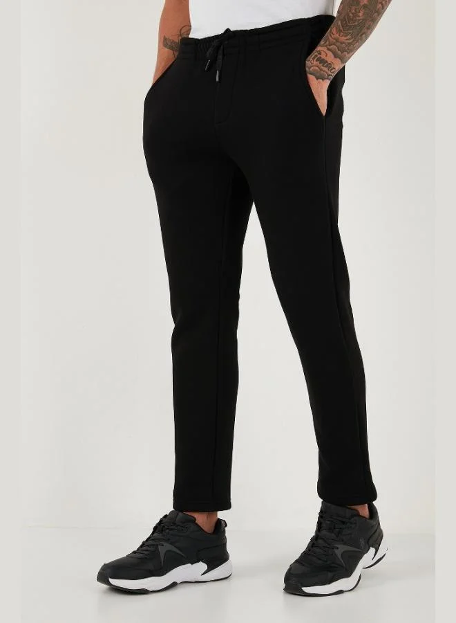 Buratti  Buratti Cotton Regular Fit Normal Waist Raised Sweatpants Men's TRACKSUIT 5908040 for Men | Best Price UAE