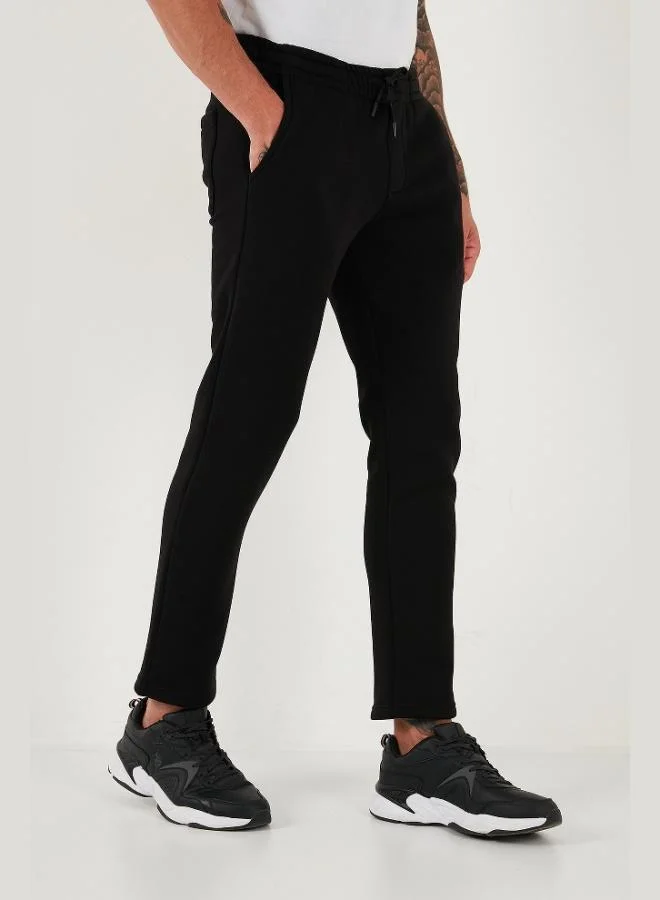 Buratti  Buratti Cotton Regular Fit Normal Waist Raised Sweatpants Men's TRACKSUIT 5908040 for Men | Best Price UAE