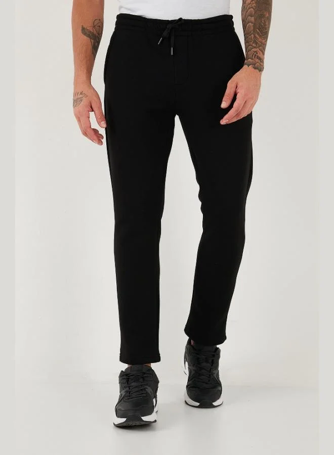 Buratti  Buratti Cotton Regular Fit Normal Waist Raised Sweatpants Men's TRACKSUIT 5908040 for Men | Best Price UAE