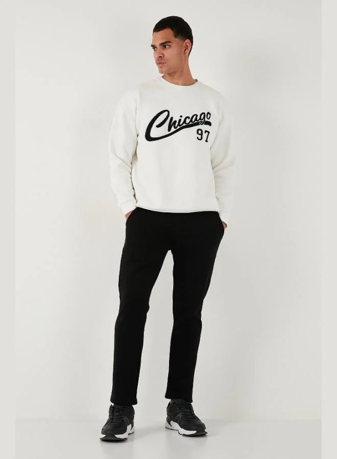 Buratti  Buratti Cotton Regular Fit Normal Waist Raised Sweatpants Men's TRACKSUIT 5908040 for Men | Best Price UAE