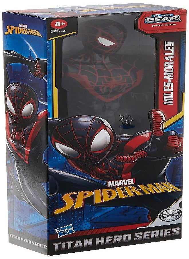 Spider-Man Spider-Man Marvel Titan Hero Series Mile Morales 12"-Scale Super Hero Action Figure Toy Great Kids for Ages 4 & Up  - Image 3