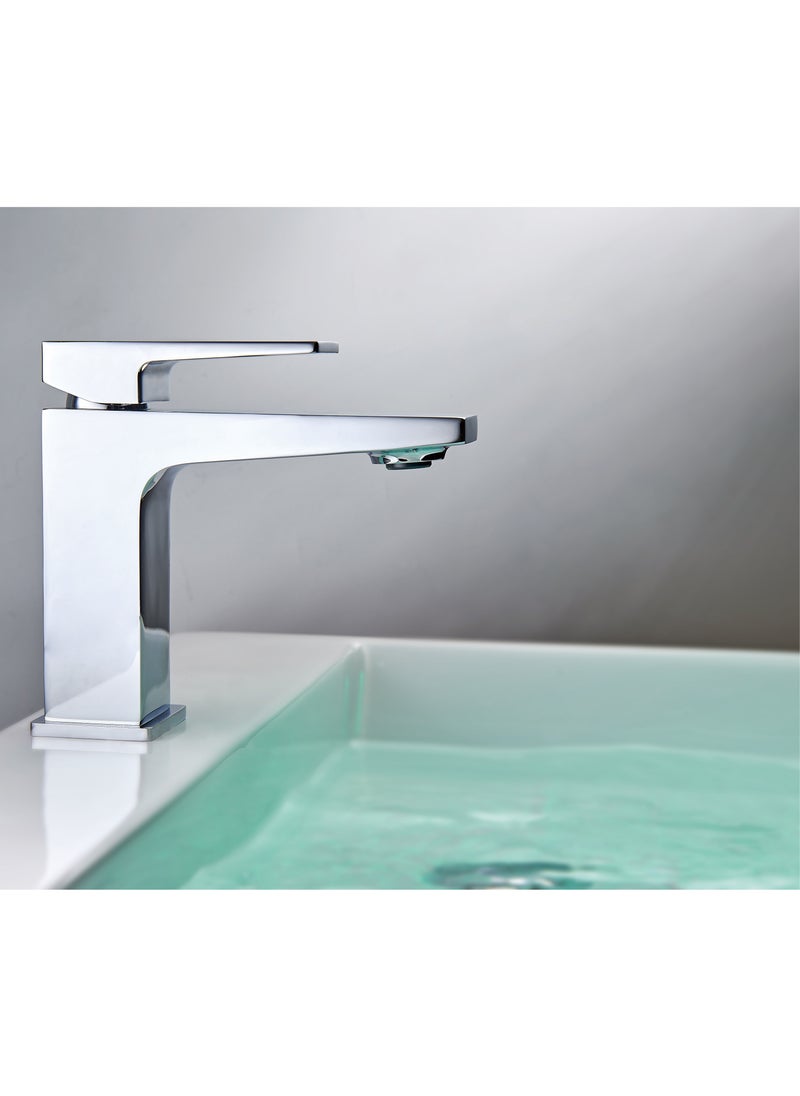 HESANIT HESANIT Infinity Single Lever Basin Mixer With Pop-Up Waste Gold - 8001G  - Image 2