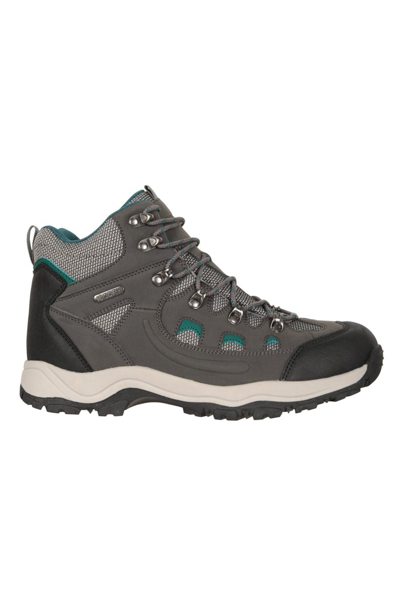 Mountain Warehouse أحذية المشي النسائية المقاومة للماء من ماونتن ويرهوس، رمادي داكن، 7 - Image 2