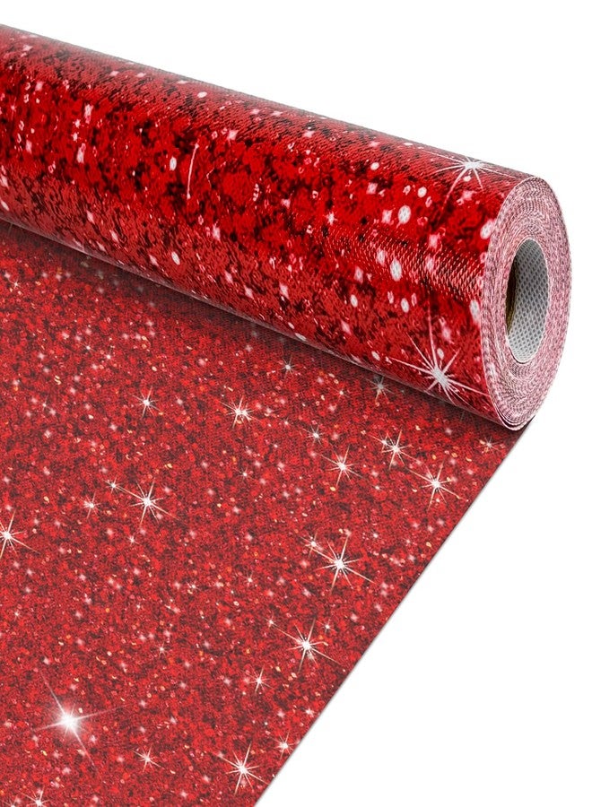 Cinrobiye Bulletin Board Roll Reusable Non-Woven Fabric Background Roll Waterproof Erasable Fade Resistant Wrinkle Poster for Home Classroom Decor Crafts Wrapping (Glitter) - Image 1