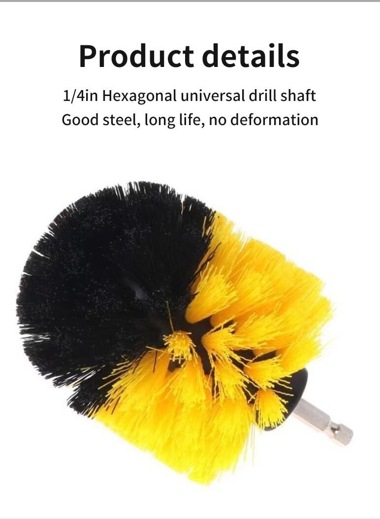 Beauenty 12pcs Electric Drill Brush Head Cleaning Household Universal Tools Floor Tile Polishing Kitchen Bathroom Car Wash Descaling Set - Image 2
