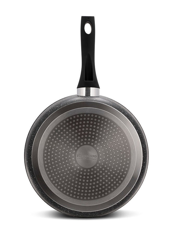EDENBERG 28Cm Fry Pan With Lid Ceramic-Marble Coat, Non-Stick, Pfoa Free - Image 3