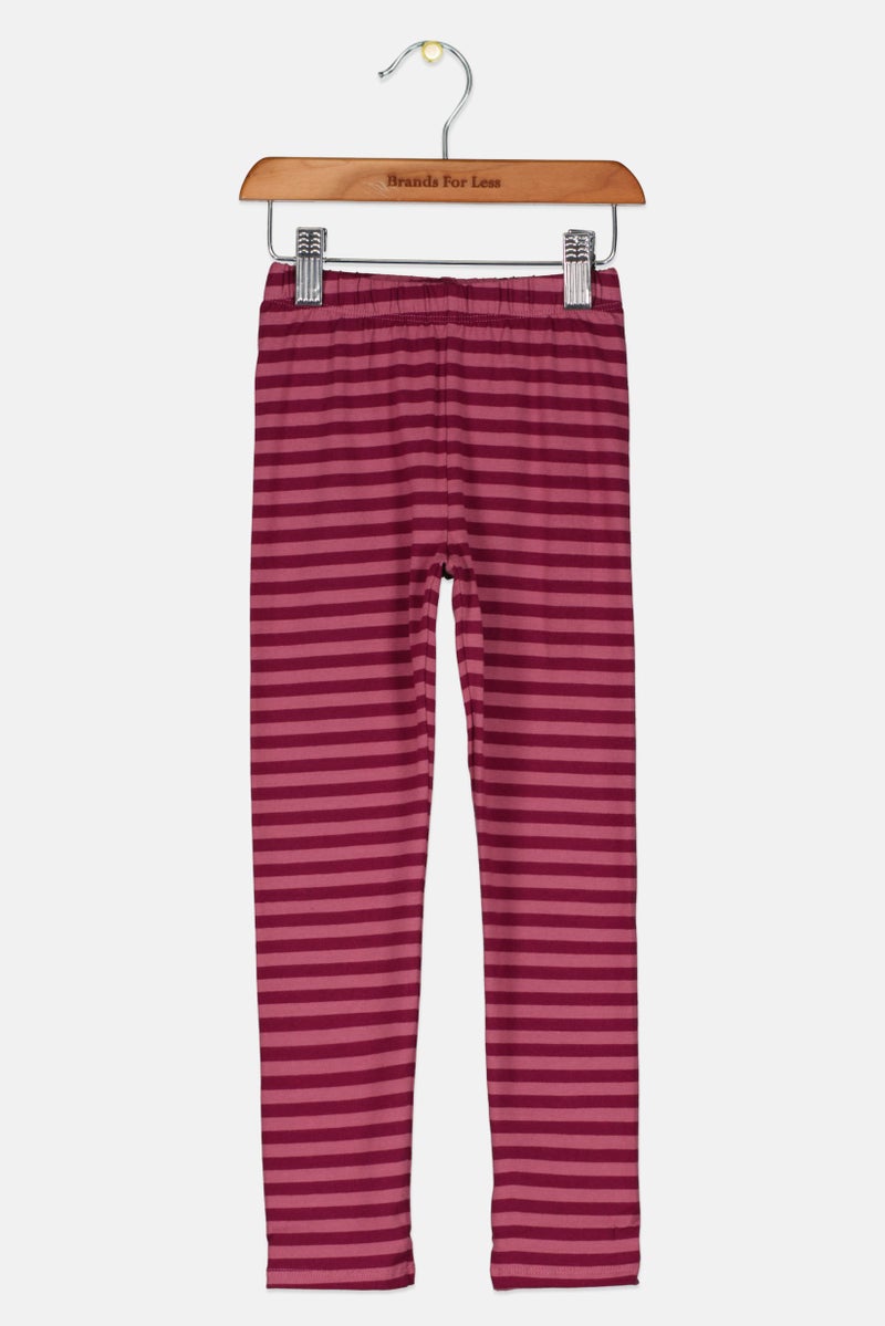 GAP Kids Girl Stripe Pull On Leggings, Multicolor - Image 2