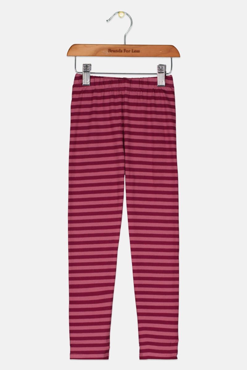 GAP Kids Girl Stripe Pull On Leggings, Multicolor - Image 1