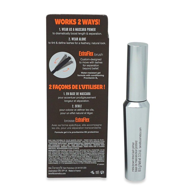 Benefit They're Real Tinted Lash Primer, Mink Brown, 0.3 Fl Oz - Image 2