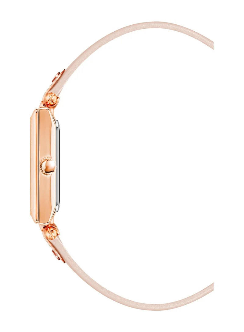 ANNE KLEIN Blush Mother Of Pearl Rectangle Watch