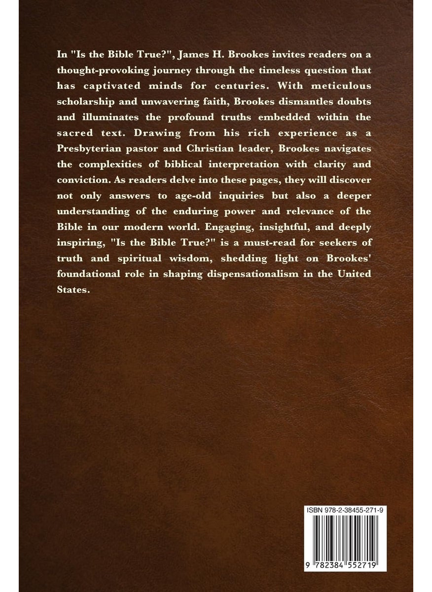 Is the Bible True?: Seven Addresses  - Image 2