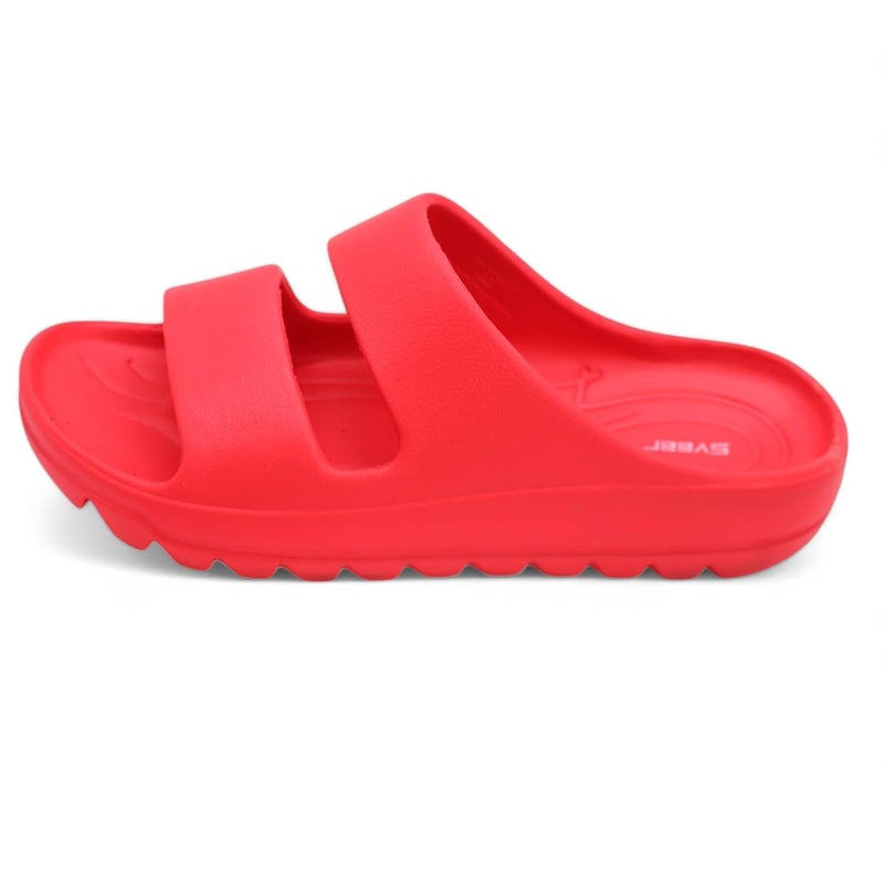 SVAAR صنادل سفاار الناعمة من EVA بحزام مزدوج للرجال | أحذية أنيقة مضادة للانزلاق مع دعم للقوس ونعل مرن | خفيفة الوزن للراحة الداخلية والخارجية - Image 3